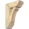 Ekena Millwork Imperial Slat Rough Sawn Bracket w/ Offset Brace, Douglas Fir, 8"W x 20"D x 28"H BKT0806X20X28IMP06RDF - alternate 1